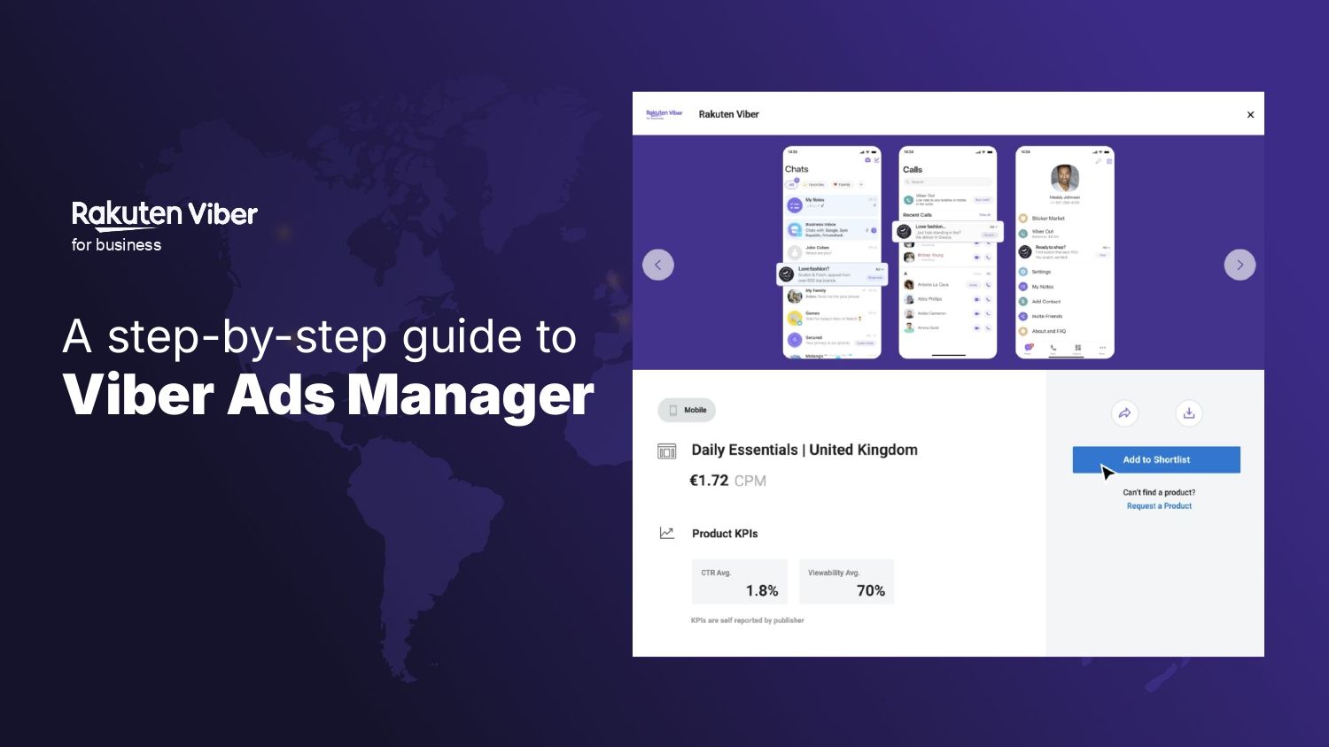 How to use Viber Ads Manager