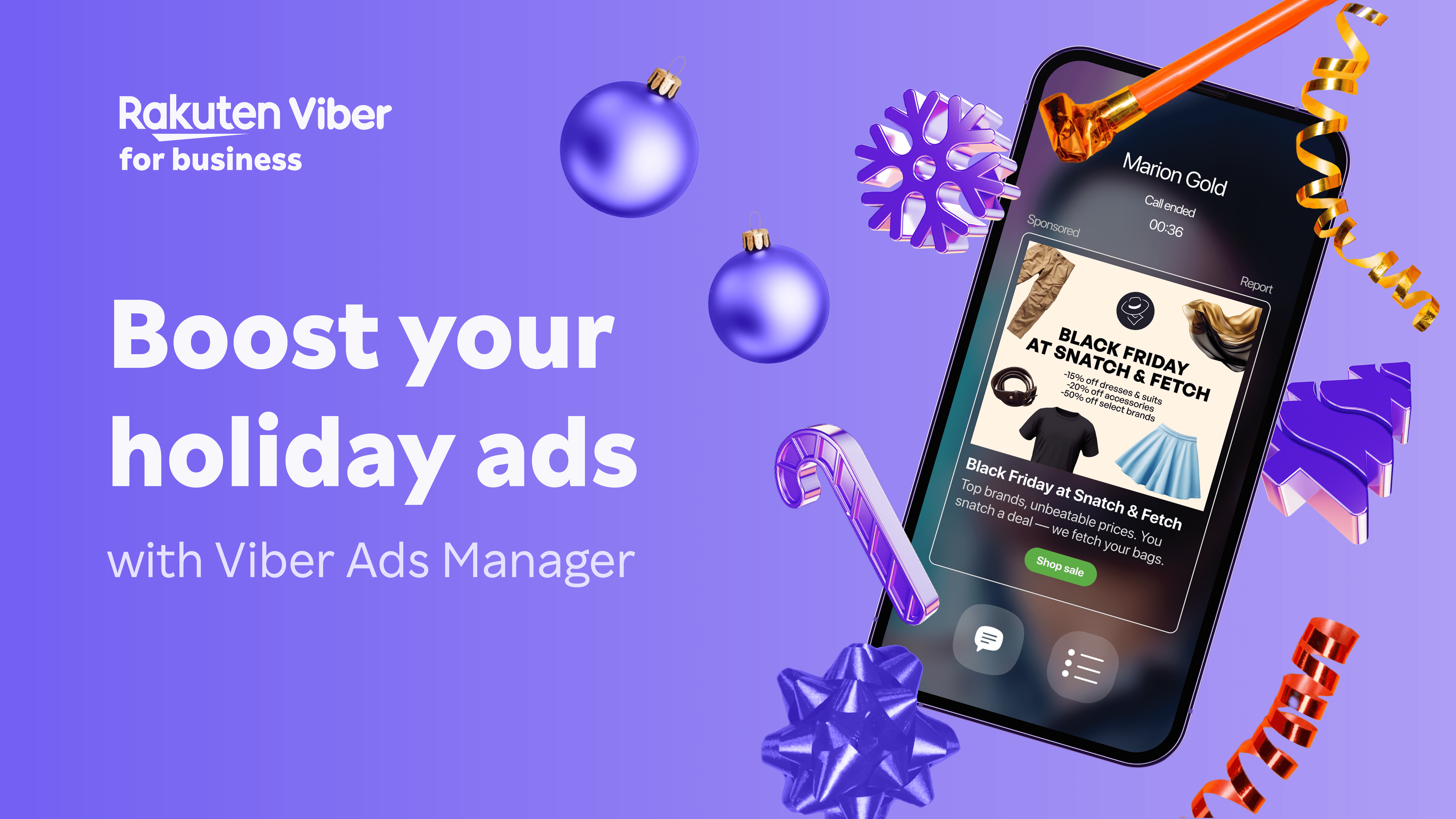5 tips to maximize your holiday ads with Viber Ads Manager