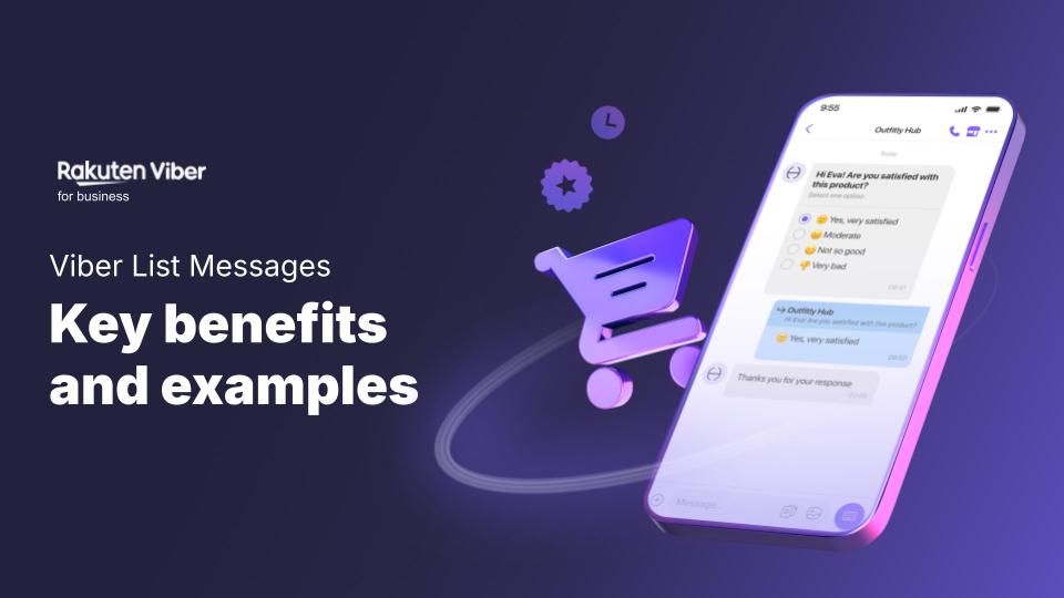 Viber List Messages: Get actionable feedback with just one tap